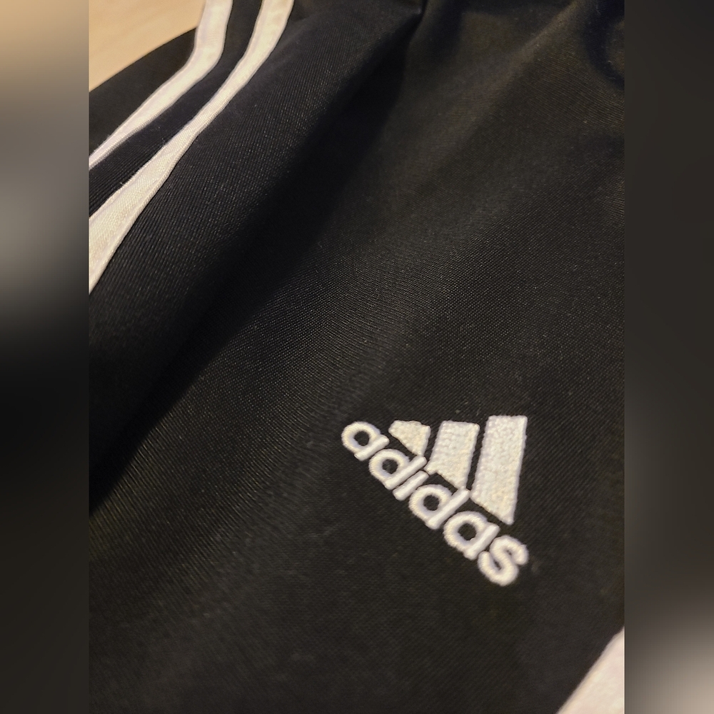 NEW ADIDAS Womens Black Track Pants-M - Picture 3 of 6
